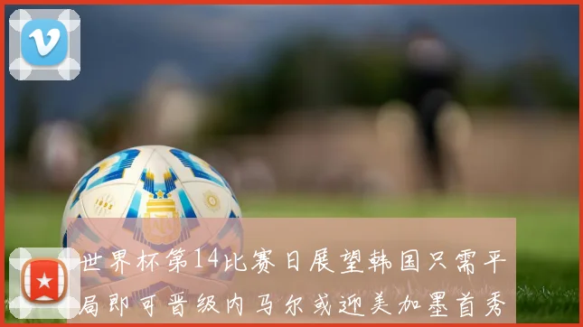 世界杯第14比赛日展望韩国只需平局即可晋级内马尔或迎美加墨首秀